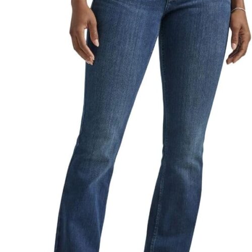 Womens  Mid Rise Bootcut Jean