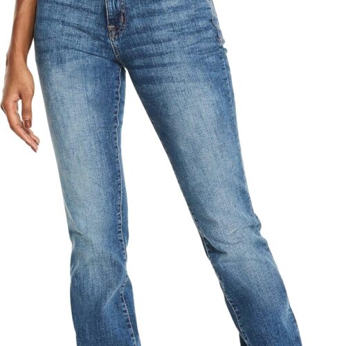 Womens  Mid Rise Bootcut Jean