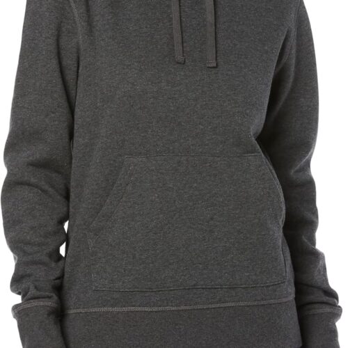 Womens Regular Fit Brushed Back Fleece Pullover Hoodie (Available in Plus Size)